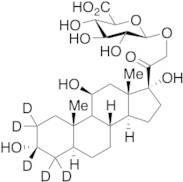 Allo-3α-tetrahydro Cortisol-d5 21-O-β-D-Glucuronide