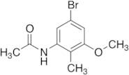 6-Acetylamino-4-bromo-2-methoxytoluene