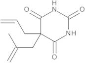 5-Allyl-5-methallyl-barbituric Acid