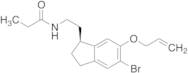 N-[2-[(1S)-5-bromo-2,3-dihydro-6-(2-propen-1-yloxy)-1H-inden-1-yl]ethyl]propanamide