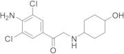 1-(4-Amino-3,5-dichlorophenyl)-2-((4-hydroxycyclohexyl)amino)ethan-1-one