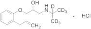 Alprenolol Hydrochloride-d7