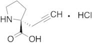 (R)-a-Propynyl-proline Hydrochloride