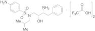 4-Amino-N-((2R,3R)-3-amino-2-hydroxy-4-phenylbutyl)-N-isobutylbenzenesulfonamide Bis(2,2,2-trifluoroacetate)