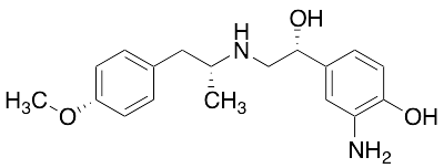 (alphaR)-3-Amino-4-hydroxy-alpha-[[[(1R)-2-(4-methoxyphenyl)-1-methylethyl]amino]methyl]benzenemethanol
