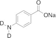 4-Amino-D2 Benzoic Acid Monosodium Salt