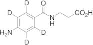 N-(4-Aminobenzoyl-d4)-β-alanine