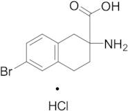 2-Amino-6-bromo-1,2,3,4-tetrahydronaphthalene-2-carboxylic Acid Hydrochloride