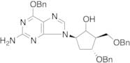 (2R,3R,5R)-5-[2-Amino-6-(phenylmethoxy)-9H-purin-9-yl]-3-(phenylmethoxy)-2-[(phenylmethoxy)methy...