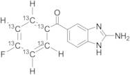 (2-Amino-1H-benzimidazol-6-yl)(4-fluorophenyl)-methanone-¹³C₆