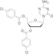 4-Amino-1-[3,5-bis-O-(4-chlorobenzoyl)-2-deoxy-b-D-erythro-pentofuranosyl]-1,3,5-triazin-2(1H)-one