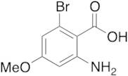 2-Amino-6-bromo-4-methoxy-benzoic Acid