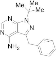 4-Amino-1-tert-butyl-3-benzylpyrazolo[3,4-d]pyrimidine