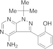 4-Amino-1-tert-butyl-3-(2-hydroxyphenyl)-1H-pyrazolo[3,4-d]pyrimidine