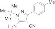5-Amino-1-tert-butyl-3-(4-methylphenyl)-4-cyanopyrazole