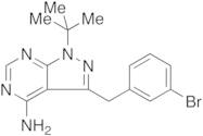 4-Amino-1-tert-butyl-3-(3-bromobenzyl)pyrazolo[3,4-d]pyrimidine