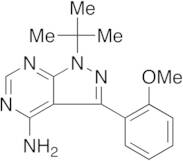 4-Amino-1-tert-butyl-3-(2-methoxyphenyl)-1H-pyrazolo[3,4-d]pyrimidine