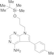 1-[4-Amino-7-(3-tert-butyldimethylsilyloxypropyl)-5-(4-methylphenyl)-7H-pyrrolo[2,3-d]pyrimidine