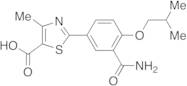 2-[3-(Aminocarbonyl)-4-(2-methylpropoxy)phenyl]-4-methyl-5-thiazolecarboxylic Acid