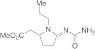 5-[(Aminocarbonyl)imino]-1-propyl-2-pyrrolidineacetic Acid Methyl Ester