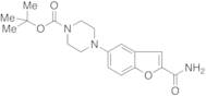 4-[2-(Aminocarbonyl)-5-benzofuranyl]-1-piperazinecarboxylic Acid tert-Butyl Ester