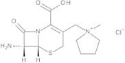 1-[[(6R,7R)-7-Amino-2-carboxy-8-oxo-5-thia-1-azabicyclo[4.2.0]oct-2-en-3-yl]methyl]-1-methylpyrrolidinium Chloride