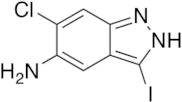 5-Amino-6-chloro-3-iodo (1H)Indazole