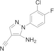 5-Amino-1-(3-chloro-4-fluorophenyl)-1H-pyrazole-4-carbonitrile