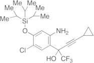 2-Amino-5-chloro-a-(cyclopropylethynyl)-4-isopropylsilyloxy-a-(trifluoromethyl)benzenemethanol