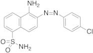 1-Amino-2-(4-chlorophenylazo)naphthalene-5-sulfonamide