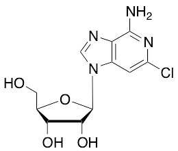 4-Amino-6-chloro-1-β-D-ribofuranosylimidazo[4,5-c]pyridine