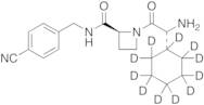 1-((2R)-2-Amino-2-cyclohexylacetyl)-N-(4’-cyanobenzyl)-2-L-azetidinecarboxamide-d11