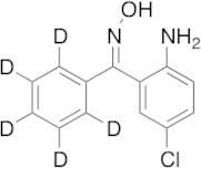 2-Amino-5-chlorobenzophenone Oxime-d5