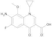 7-Amino-1-cyclopropyl-6-fluoro-1,4-dihydro-8-methoxy-4-oxo-3-quinolinecarboxylic Acid
