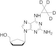 (1R,3S)-3-[2-Amino-6-(cyclopropylamino)-9H-purin-9-yl]cyclopentanemethanol-d4