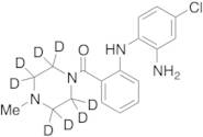 [2-[(2-Amino-4-chlorophenyl)amino]phenyl](4-methyl-1-piperazinyl)methanone-d8