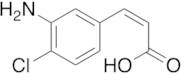 (2Z)-3-(3-Amino-4-chlorophenyl)-2-propenoic Acid