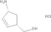 (1S,4R)-4-Amino-2-cyclopentene-1-methanol Hydrochloride