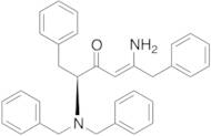 5S-2-Amino-5-dibenzylamino-4-oxo-1,6-diphenylhex-2-ene