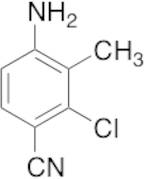 4-Amino-2-chloro-3-methylbenzonitrile (~90%)