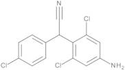 4-Amino-2,6-dichloro-alpha-(4-chlorophenyl)benzeneacetonitrile