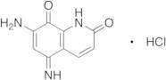 7-Amino-1,5-dihydro-5-imino-2,8-quinolinedione Hydrochloride