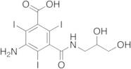 5-Amino-N-(2,3-dihydroxypropyl)-2,4,6-triiodoisophthalamide Acid