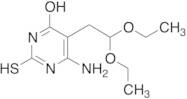 6-Amino-5(2,2-diethoxyethyl)-4-hydroxy-2-mercaptopyrimidine