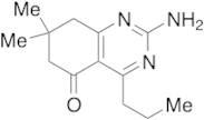 2-Amino-7,8-dihydro-7,7-dimethyl-4-propyl-5(6H)quinazolinone