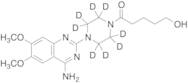 1-[4-(4-Amino-6,7-dimethoxy-2-quinazolinyl)-1-piperazinyl]-5-hydroxy-1-pentanone-d8