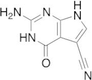 2-Amino-4-oxo-3H,4H,7H-pyrrolo[2,3-d]pyrimidine-5-carbonitrile