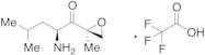(S)-2-Amino-4-methyl-1-((S)-2-methyloxiran-2-yl)pentan-1-one Trifluoroacetate Salt
