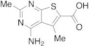 4-Amino-2,5-dimethylthieno[2,3-d]pyrimidine-6-carboxylic Acid