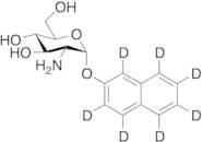 2-Amino-2-Deoxy-1-Alpha-(2-Naphthyl-1,3,4,5,6,7,8-d7)-Glucopyranoside